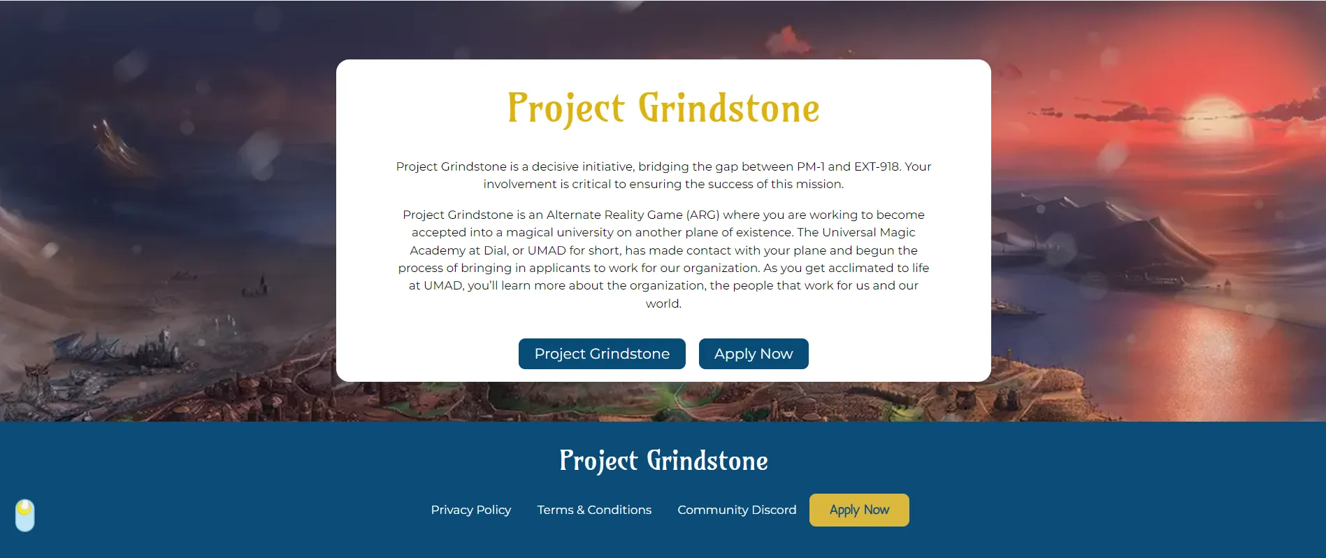 Footer/Engagement Section